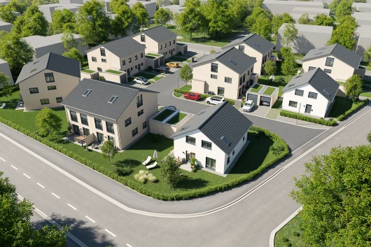 Ihr Traumhaus im Grünen - Neubau Doppelhaushälfte in Nittenau